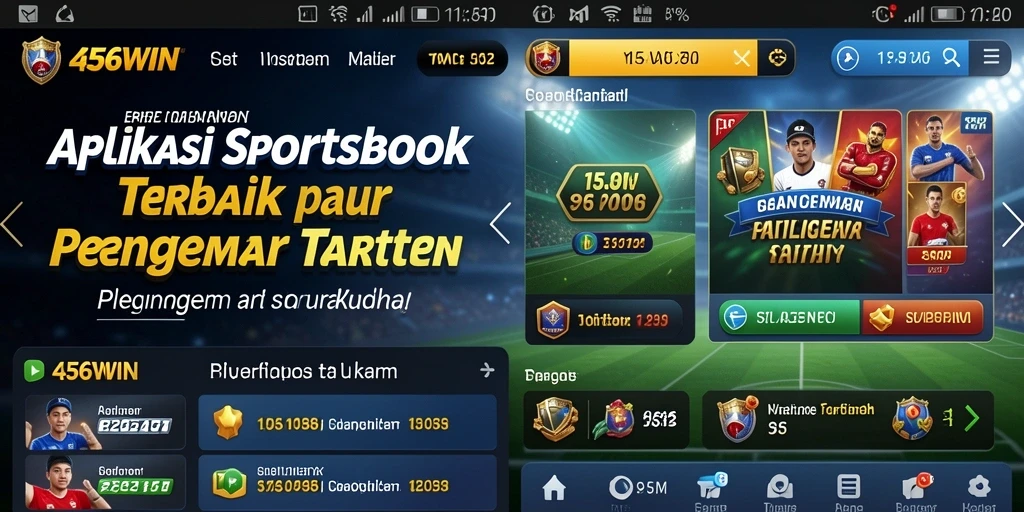 Tampilan gameplay di aplikasi 456WIN untuk taruhan olahraga.