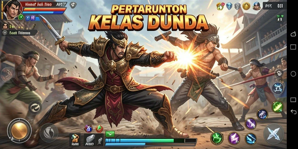 Tampilan menarik dari gameplay API77 yang mendebarkan.