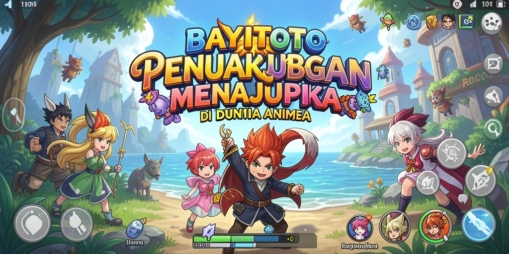 Tampilan gameplay menakjubkan dalam game Anime BAYITOTO.