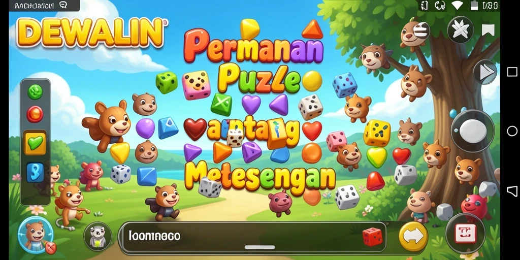 Tampilan menarik gameplay DEWALIN yang seru dan menantang.