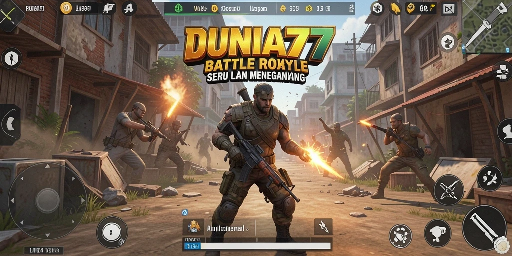Gameplay intens di <strong>DUNIA77</strong> dengan grafis menakjubkan dan aksi seru.
