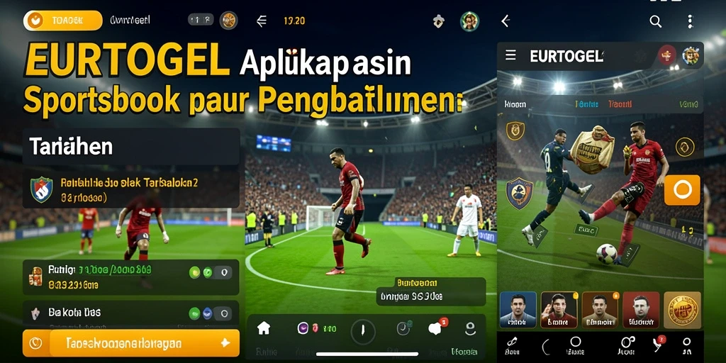 Tampilan menarik aplikasi EUROTOGEL dengan berbagai opsi taruhan.