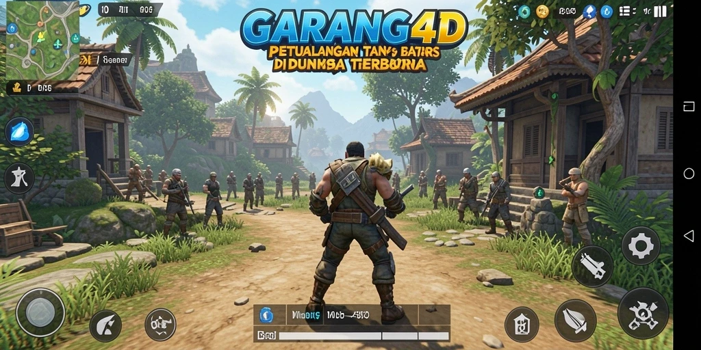 Tangkapan layar GARANG4D menunjukkan aksi seru di dunia terbuka.
