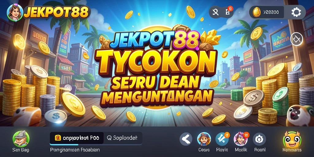 Tampilan gameplay JEKPOT88 yang menarik dan penuh strategi.