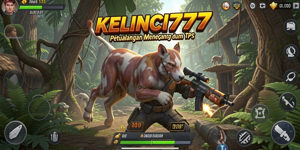 Tangkapan layar gameplay KELINCI777 yang penuh aksi.