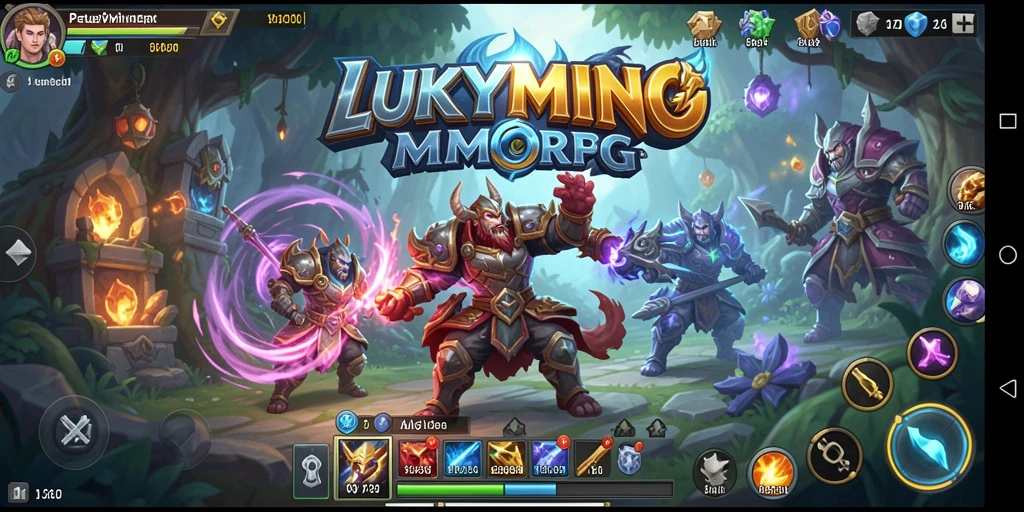 Tampilan gameplay LUKYMINO yang menarik dan interaktif.