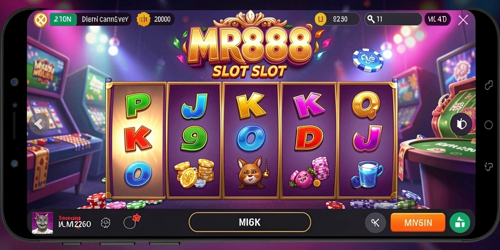 Tampilan gameplay slot yang seru dan menarik di MR888.