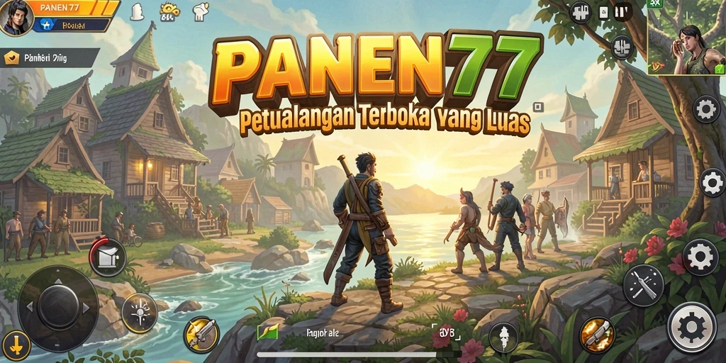 Tampilan menakjubkan dari gameplay Open World PANEN77.