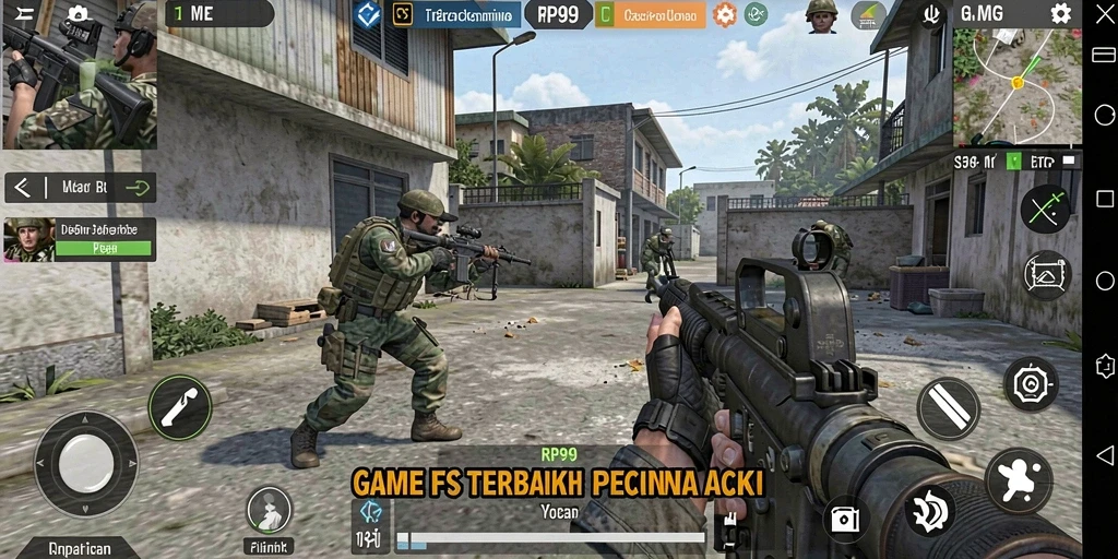 Gameplay seru RP99 dengan grafis memukau