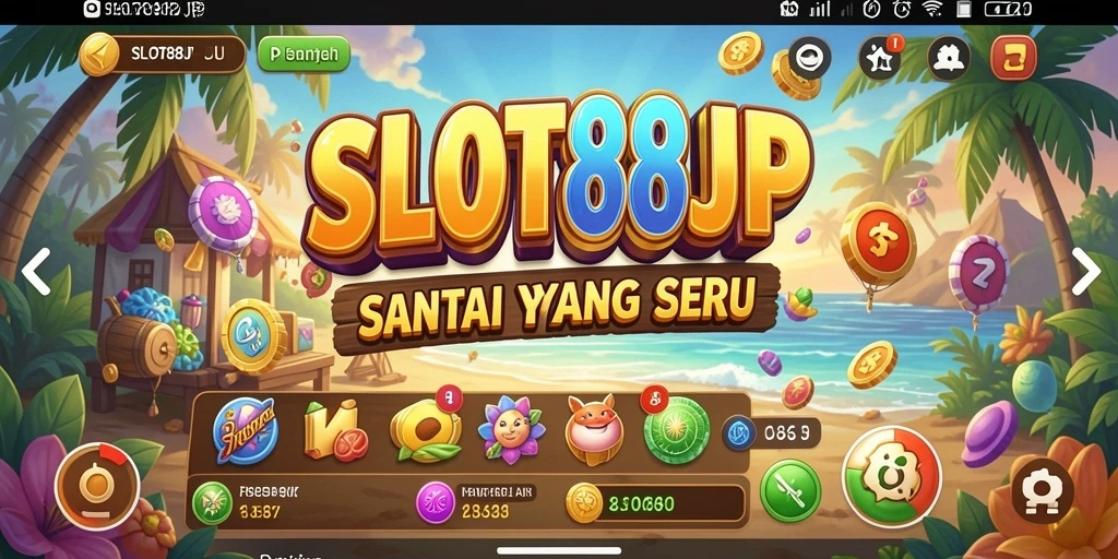Screenshot gameplay SLOT88JP yang menunjukkan keseruan dan grafis menarik.