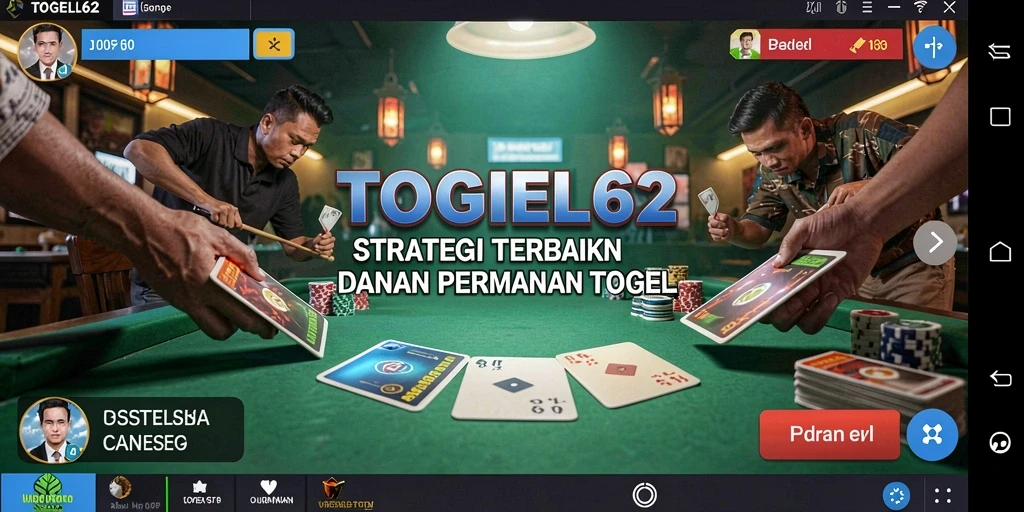 Tampilan menarik dari gameplay TOGEL62 yang strategis.