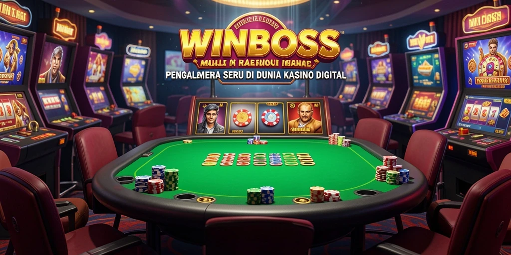 Screenshot dari gameplay Kasino di WINBOSS, menunjukkan mesin slot yang menarik.
